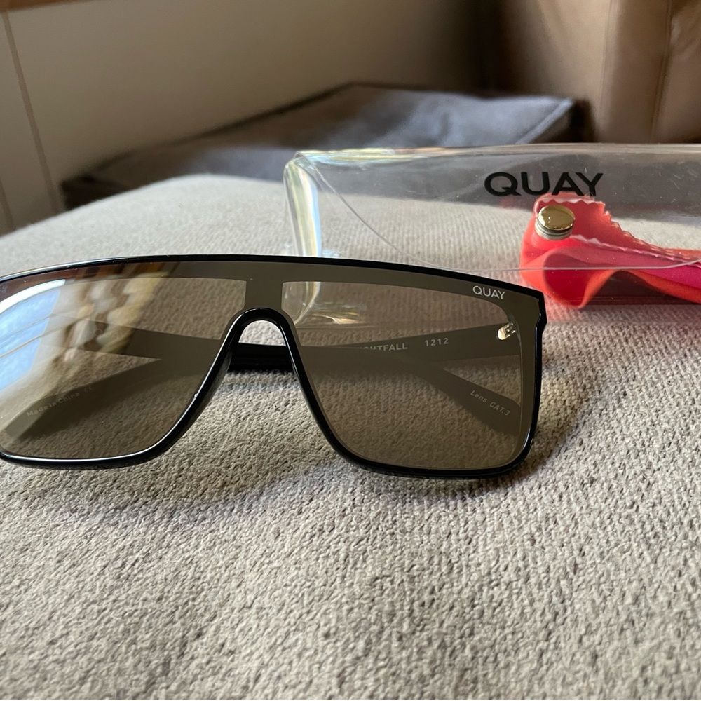 New Quay nightfall mirror shield 135mm sunglasses